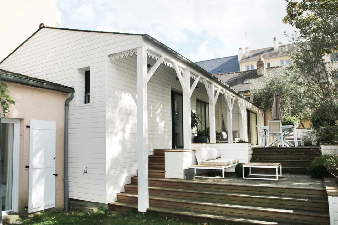 B01 – Extension surélevée et existant rénové